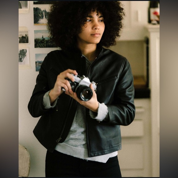 Imogene and Willie The Cass Leather Jacket, Size XS - Picture 2 of 10